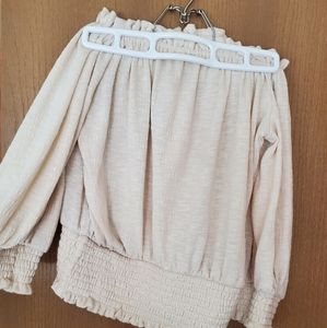 Off the shoulder top